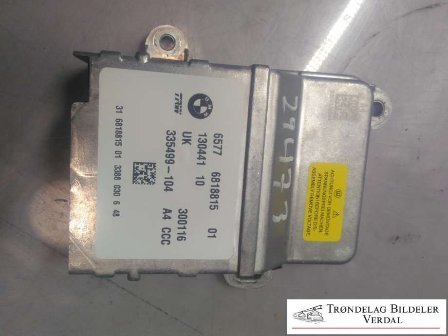 Airbag elektronikk til BMW 2-Serie 2014-2021 (F22/F23) (F22/F23) (65776818815|)