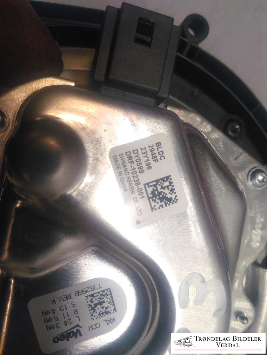 Varmeapparat motor til BMW X3 2017-->> (G01) (G01) (2948F23Y196DY0599|DRF10238001|)