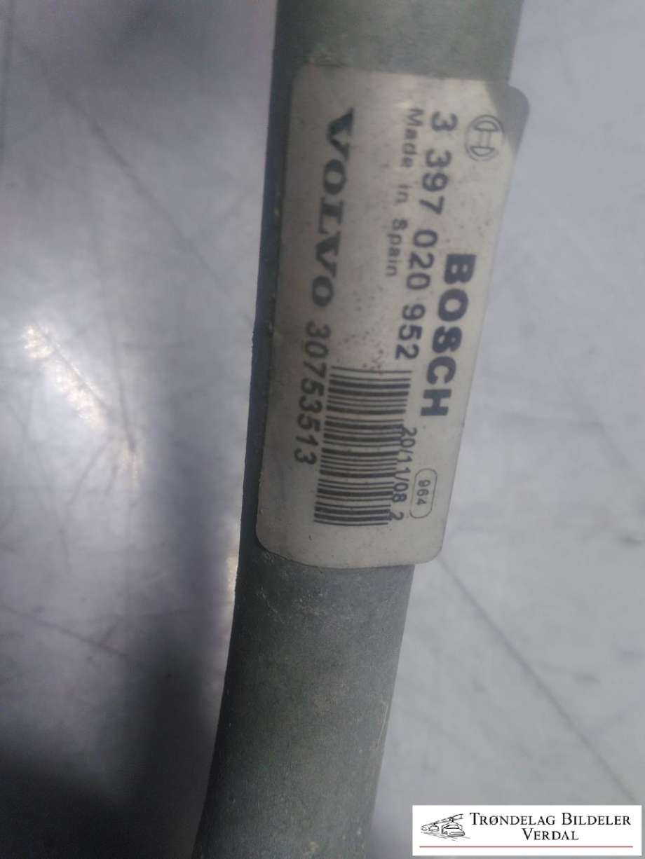 Viskermotor frontrute komplett m/overføring til Volvo XC60 2008-2013 (Type I, Fase 1)  (1397220585|)