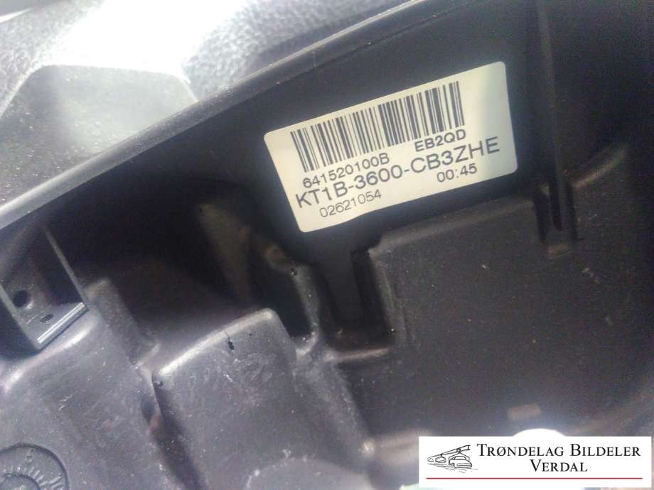 Ratt til Ford Transit Connect 2018-->> Type II, Fase 2  (|P/N)
