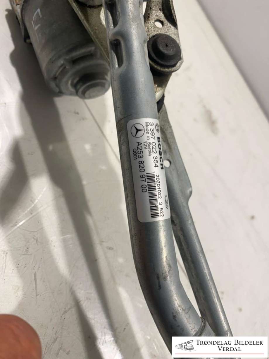 Viskermotor frontrute komplett m/overføring til Mercedes GLC 2015-2022 (X253) (X253) (2538209700|3397022354|P/N)