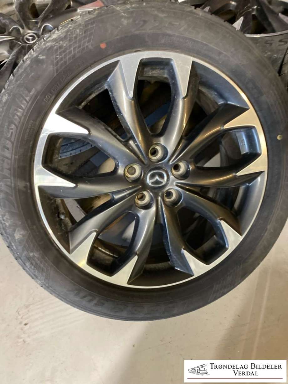 Hjulsett aluminium sommer til Mazda CX-5 2012-2017 (Type I) (LANDSAIL|225/55R19|DOT 2019|DYBDE: 6|5MM)