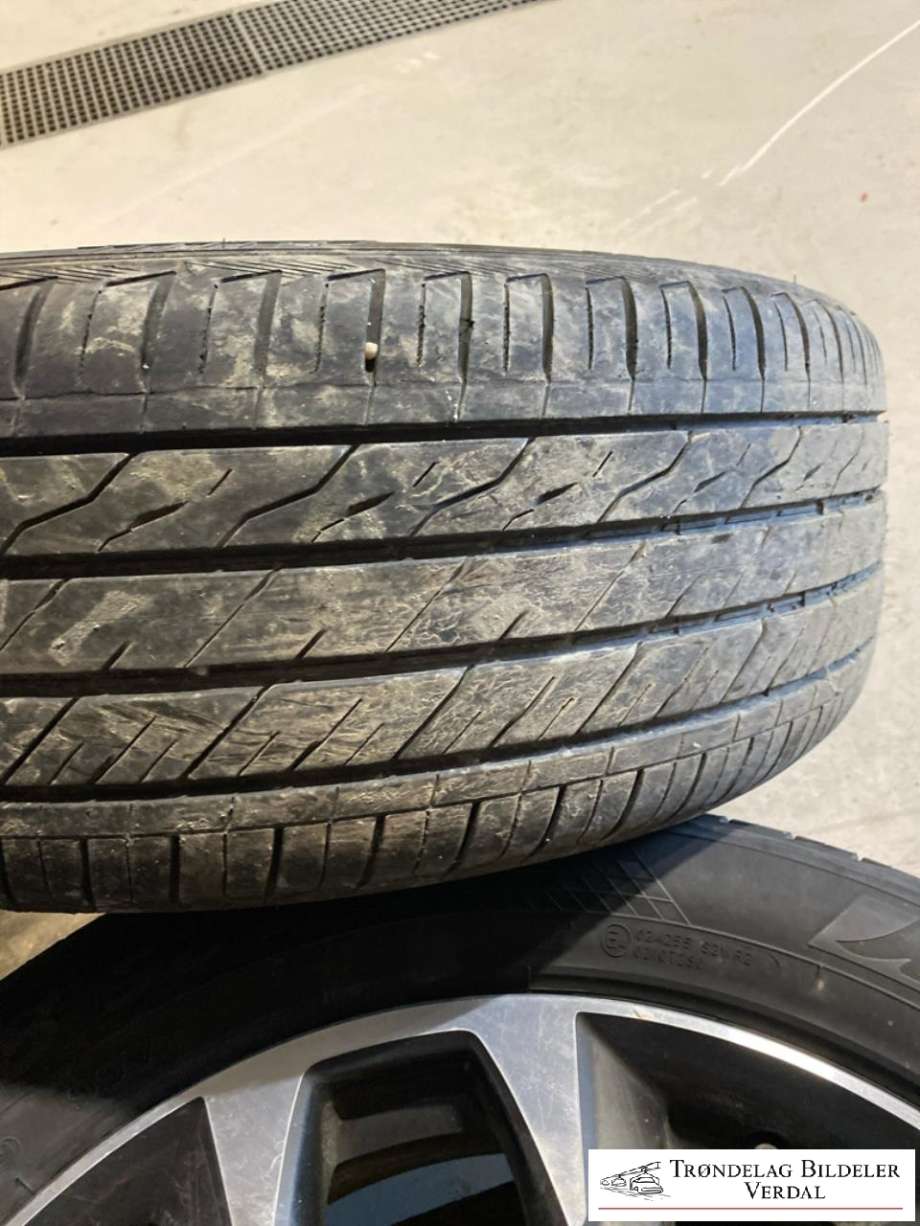 Hjulsett aluminium sommer til Mazda CX-5 2012-2017 (Type I) (LANDSAIL|225/55R19|DOT 2019|DYBDE: 6|5MM)