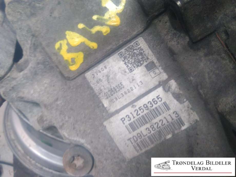 Girkasse automat til Volvo XC70 2008-2013 (Type II, Fase 1) (31259365||P/N)