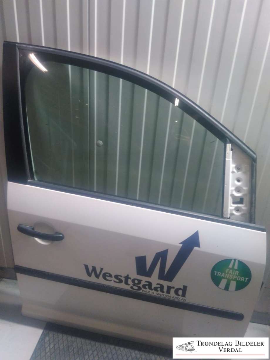 Dør høyre foran til VW Caddy 2010-2015 (Type III, Fase 2) (|P/N)