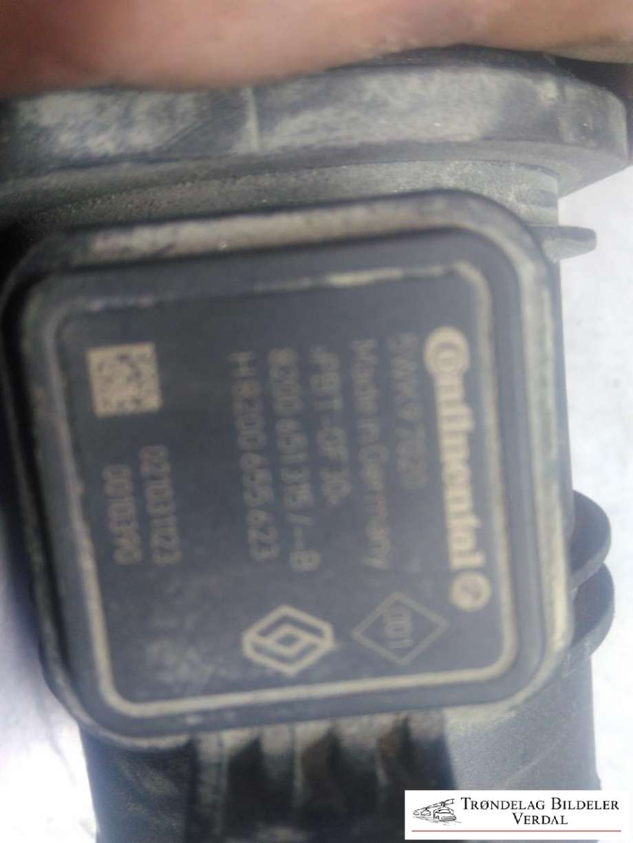 Luftmengde/luftmassemåler til Nissan Qashqai 2010-2014 (Type I, Fase 2) (CONTINENTAL|8200651315/-B|)