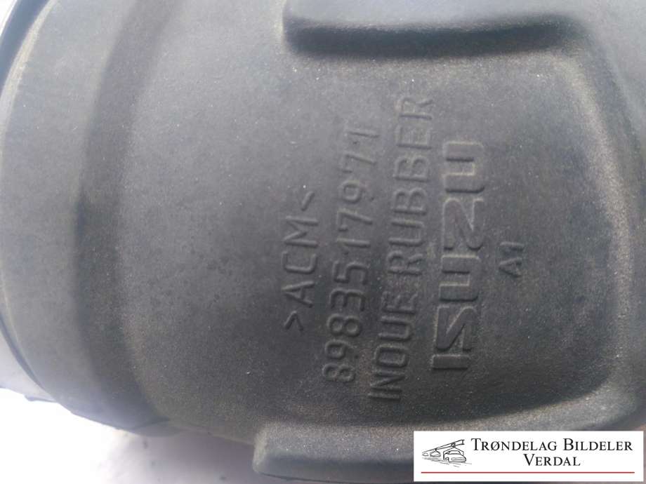 Luftslange innsug til Isuzu D-Max 2017-2020 (Type II, Fase 2)  (8983519971|)