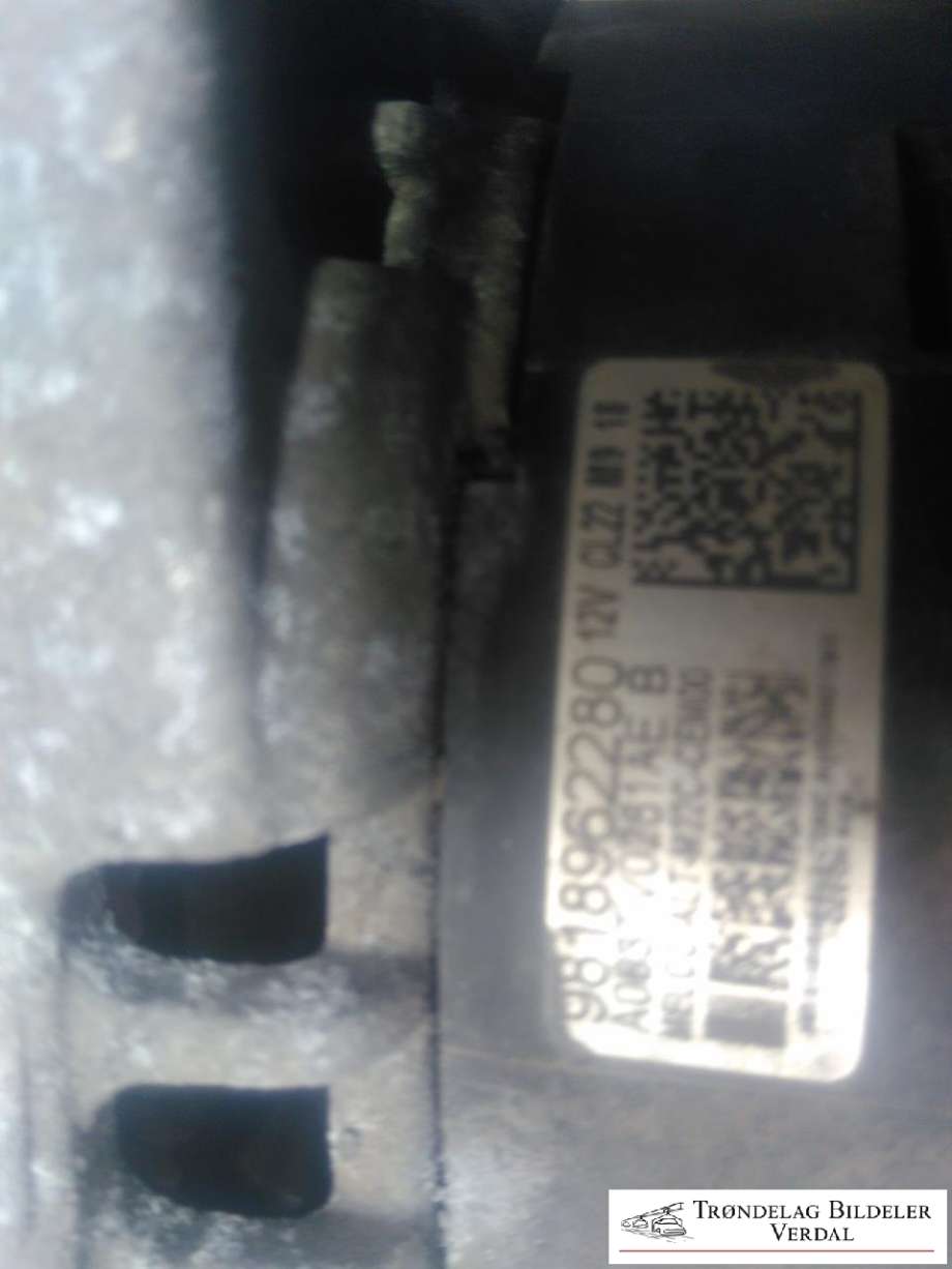 Dynamo diesel til Peugeot Partner 2019-->> (Type III)  (98 189 622 80|)