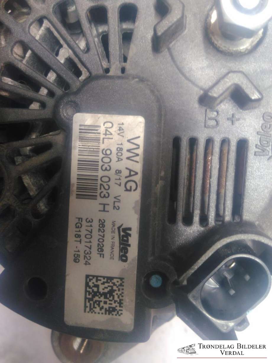 Dynamo diesel til Škoda Kodiaq 2017-->>  (04J903023H|)