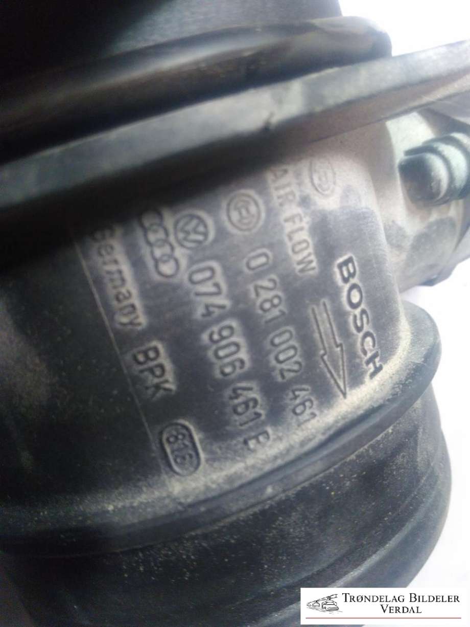 Luftmengde/luftmassemåler til Mitsubishi Outlander 2007-2010 (Type II, Fase 1)  (0281002461|074906461B|)