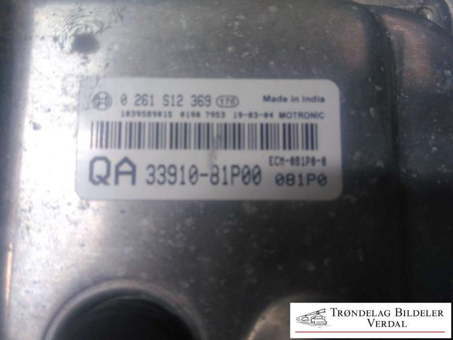 Styreenhet motor til Suzuki Ignis 2016-->> (Type II)  (3391081P00|)