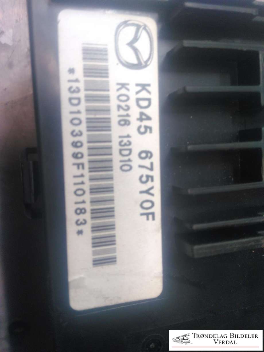 Styreenhet diverse til Mazda CX-5 2012-2017 (Type I) (KD45674Y0F|K021613D10|)