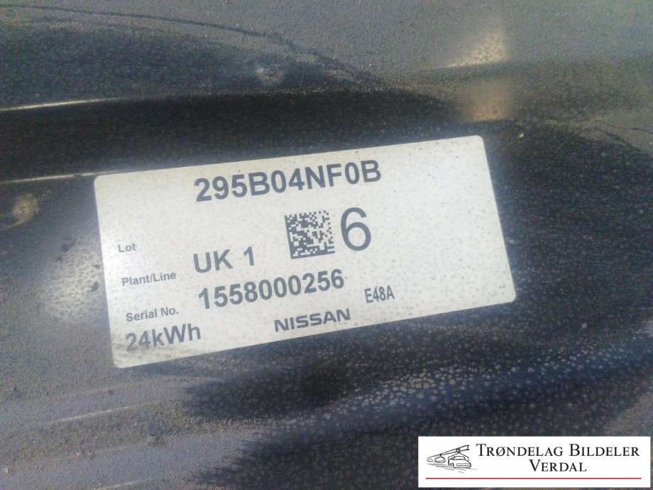 Batteripakke elbil til Nissan Leaf 2011-2017 (Type I)