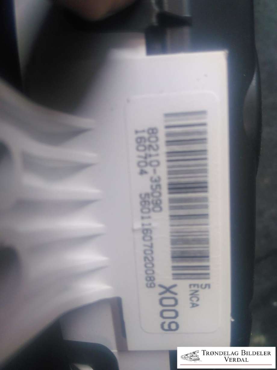 Instrumentpanel til SsangYong Tivoli 2016-->>  (8021035090|)