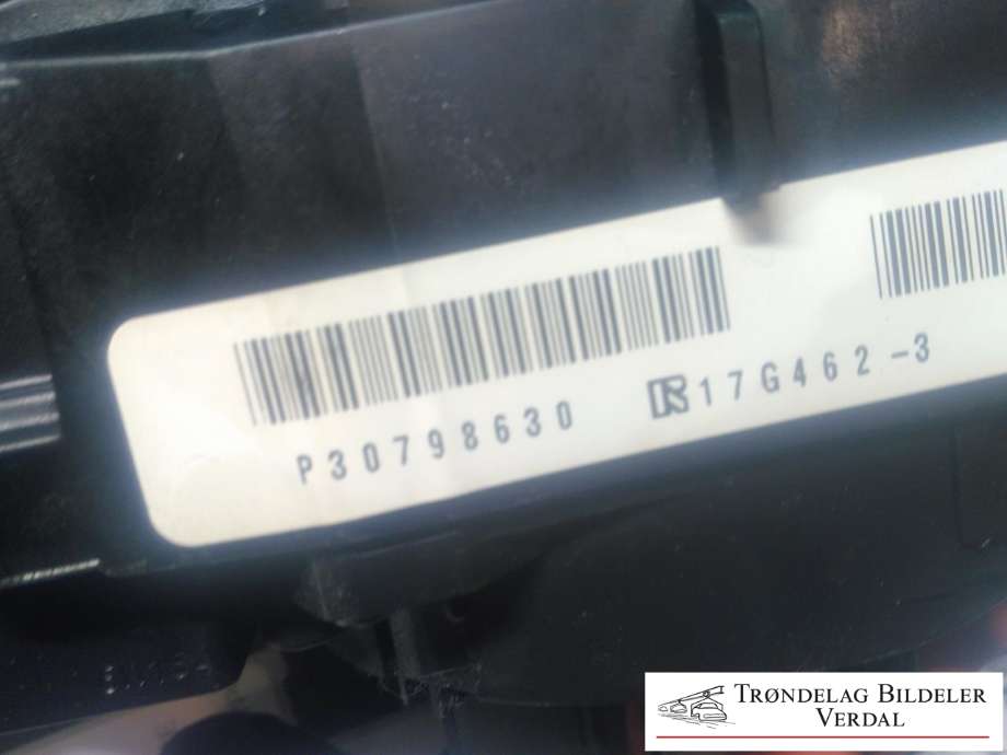 Airbag slepering til Volvo V50 2007-2012 (Fase 2)  (30798630|)