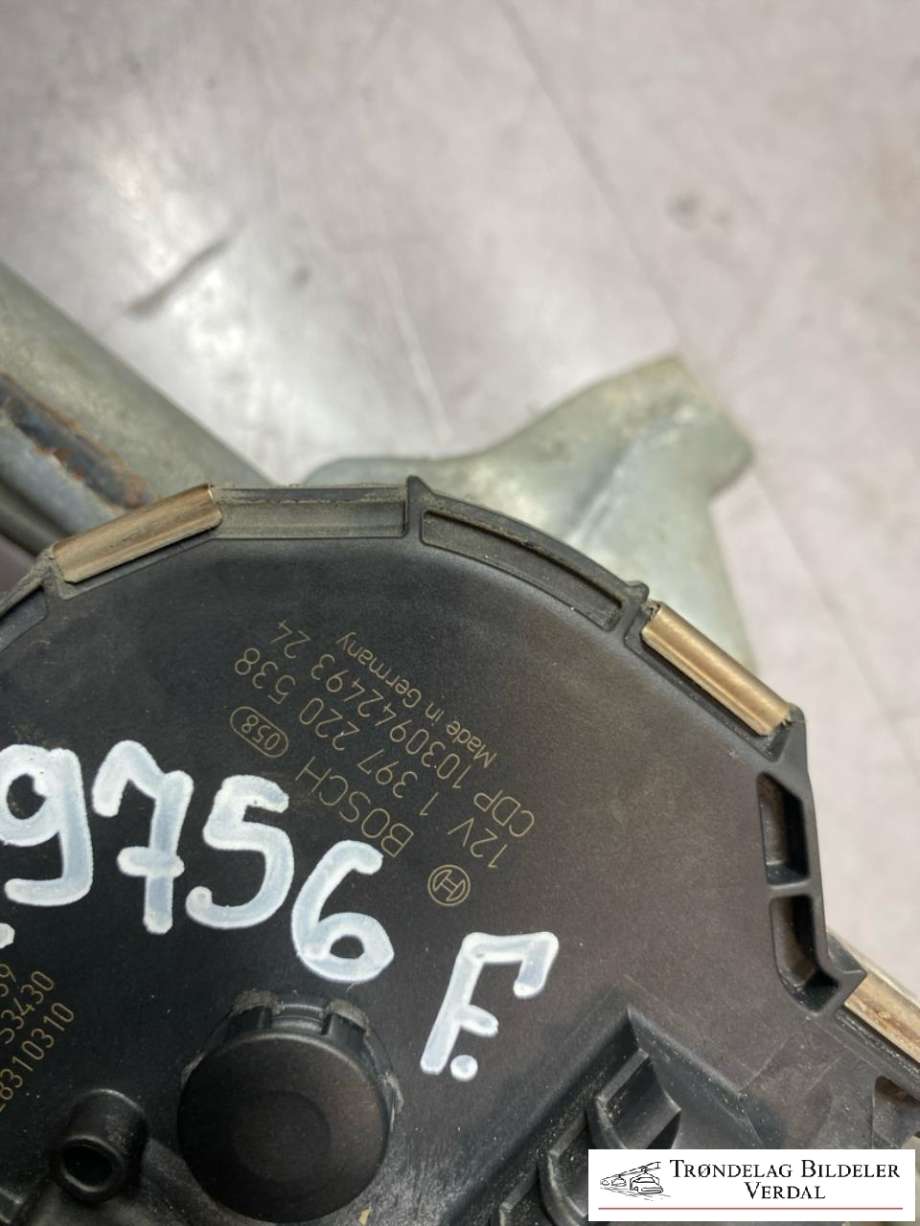 Viskermotor frontrute komplett m/overføring til BMW 7-Serie 2009-2015 (F01/F02/F03/F04) (F01/F02/F03/F04) (7272367|1397220538|)