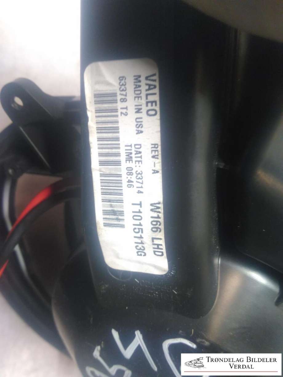 Varmeapparat motor til Mercedes ML 2011-2015 (Fase 1) (W166) (W166) (W166LHD|T1015113G|)