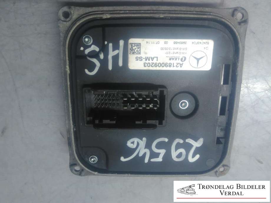 Styreenhet xenon/ballast til Mercedes ML, 2011-2015 (Fase 1) (W166) (W166) (A2189009203)