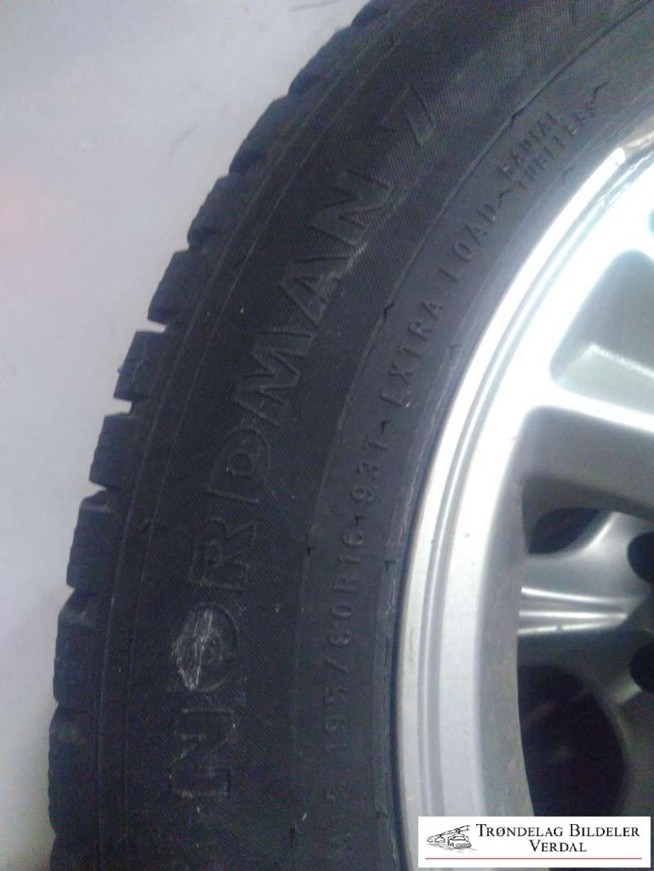 Hjulsett aluminium vinter til Subaru Forester 2005-2008 (Type II, Fase 2)  (195/60R16|DOT: 0520|DYBDE: 7|5MM)