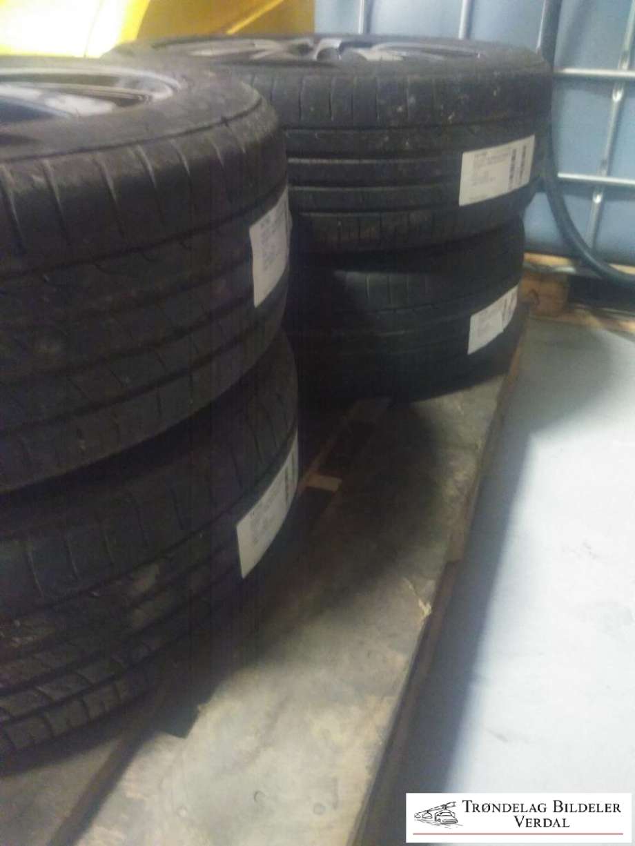 Hjulsett aluminium sommer til Peugeot 2008 2013-2019 (Type I)  (MINERVA|205/55R17|DOT: 0422|DYBDE: 6|5MM)