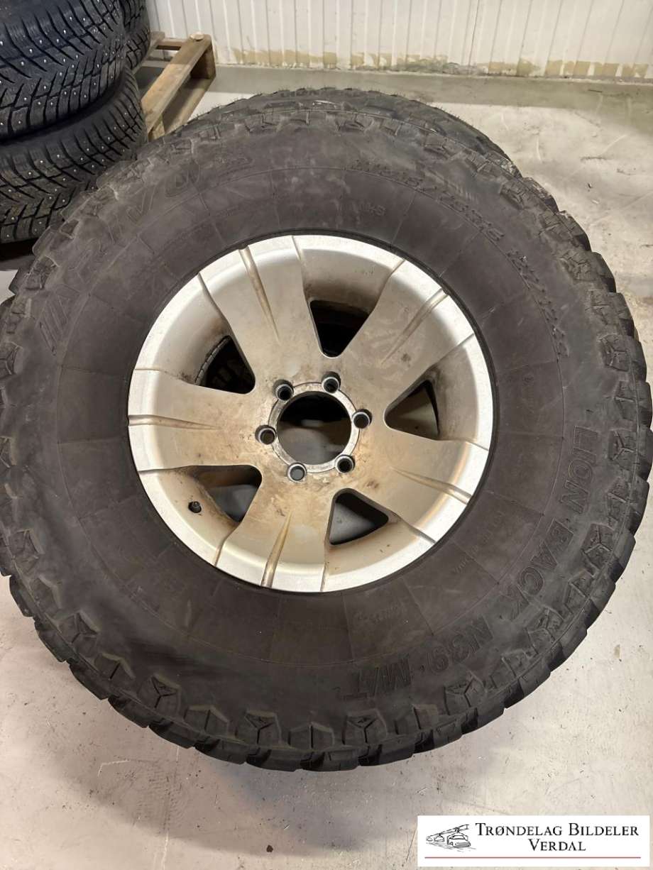 Hjulsett aluminium sommer til Isuzu D-Max 2007-2012 (Type I)  (ARIVO|315/75R16|)
