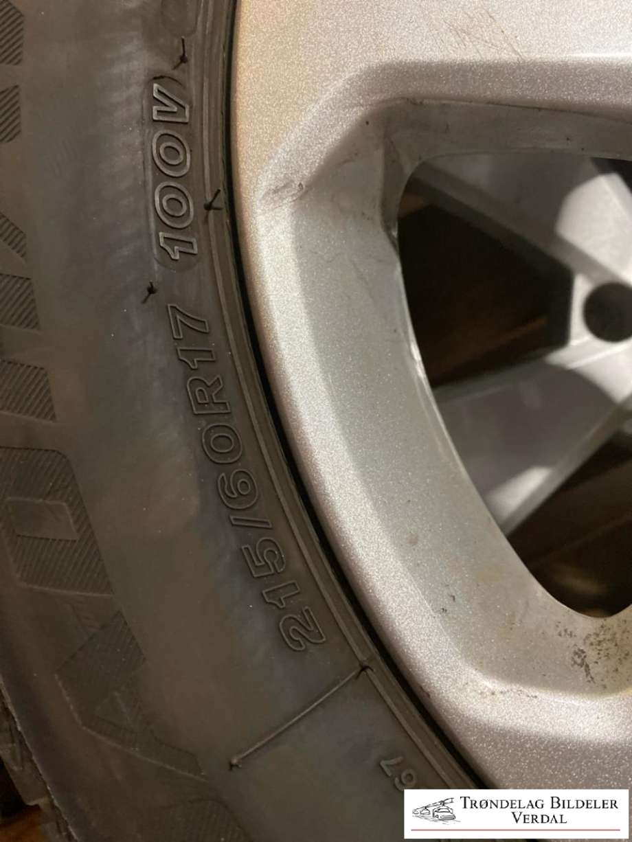 Hjulsett aluminium sommer til Opel Mokka X 2016-2019 (Type I, Fase 2)  (FIRESTONE|215/60R17|DOT:|DYBDE: 7MM)