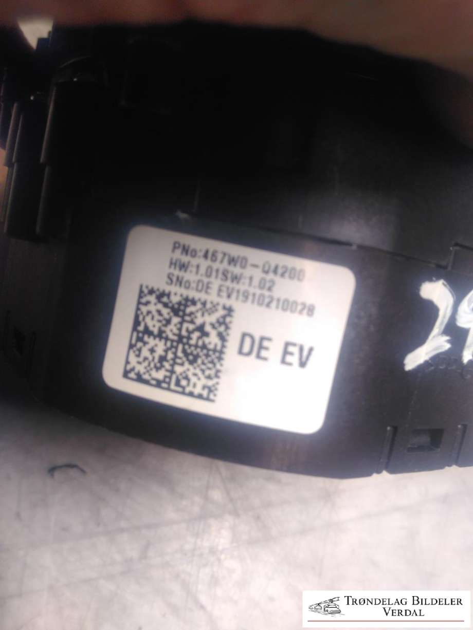 Girstang/girvelger automat til Kia e-Soul 2019-->> (Type III)  (467W004200|)