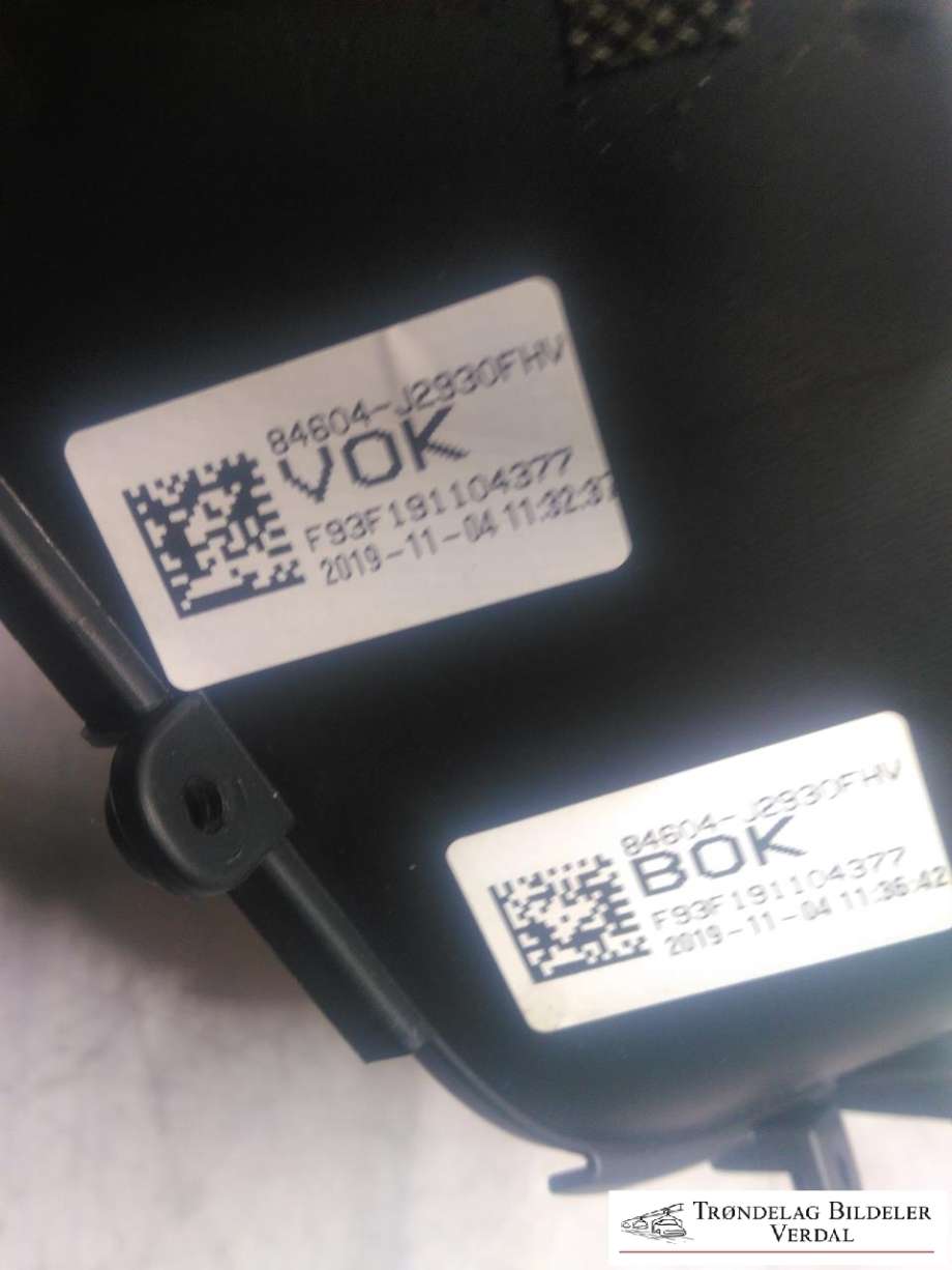Dashbord trådløs mobillader til Kia e-Soul 2019-->> (Type III)  (95560J2000|84604J2930|)