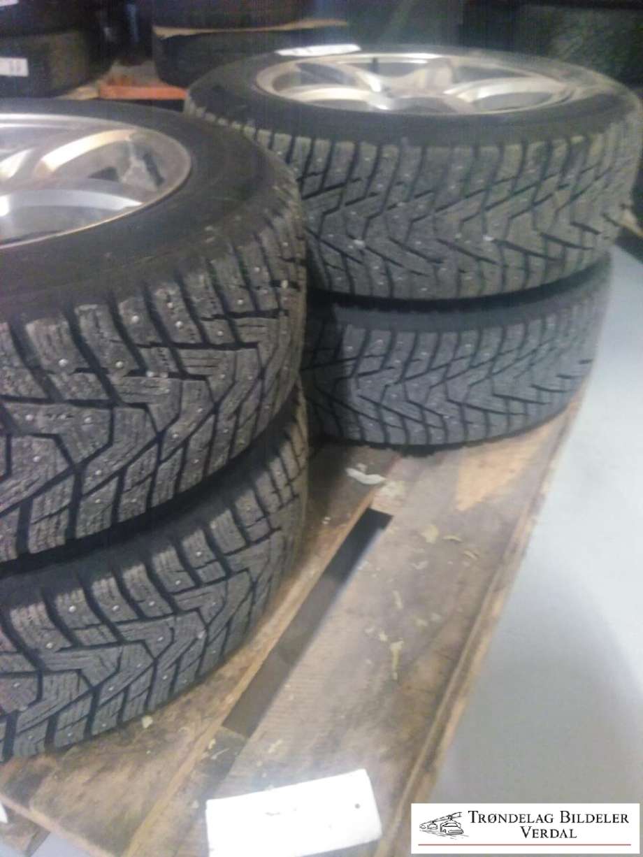 Hjulsett aluminium vinter til Subaru Outback 2003-2007 (Type III, Fase 1)  (HANKOOK PIGG|205/60R16|DOT: 2822|DYBDE: 7MM)
