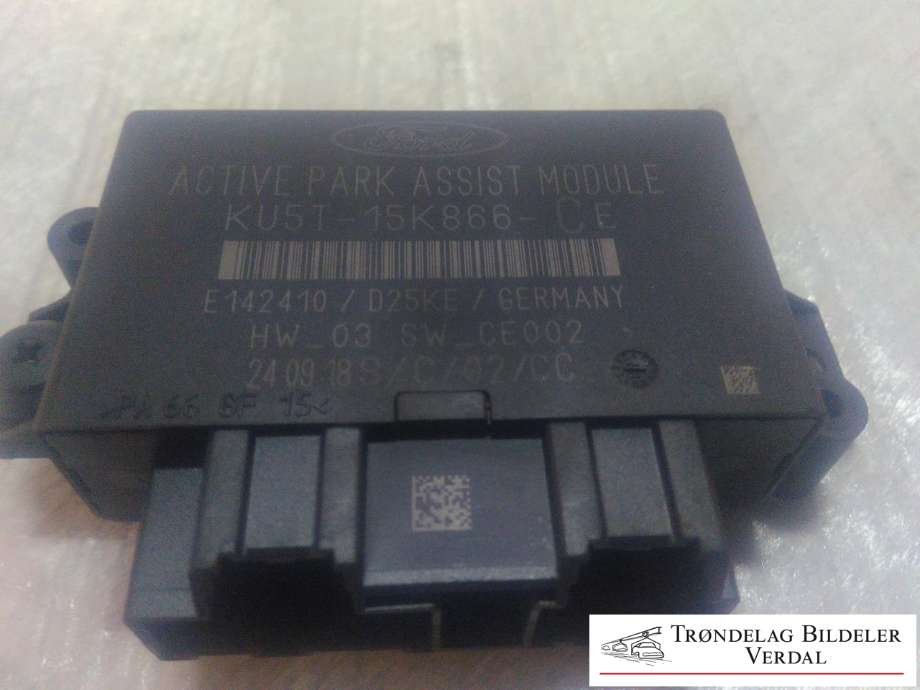 Styreenhet parkering til Ford Transit Connect, 2018-->> Type II, Fase 2  (KU5T15K866CE)