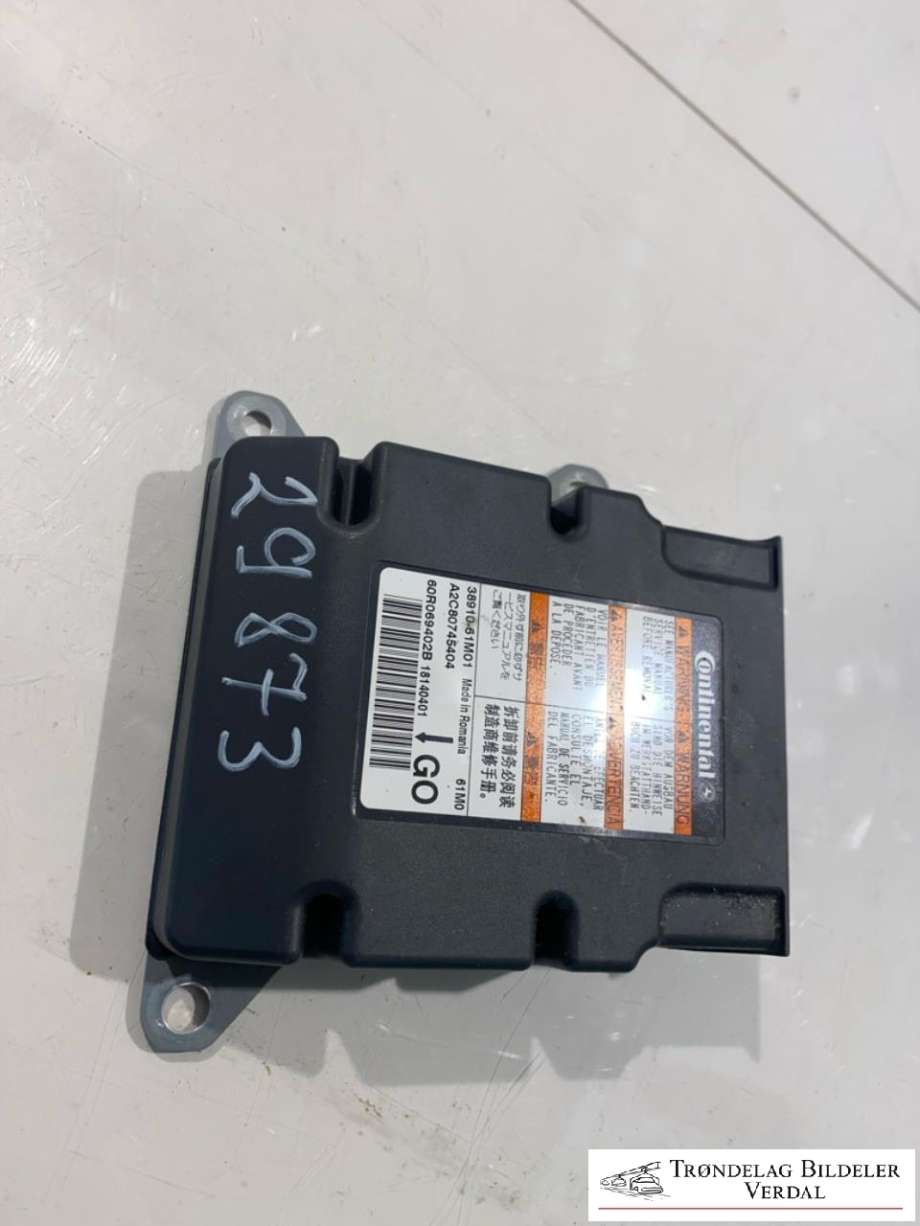 Airbag elektronikk til Suzuki SX4 S-CROSS, 2013-->> (Type II)  (3891061M01)