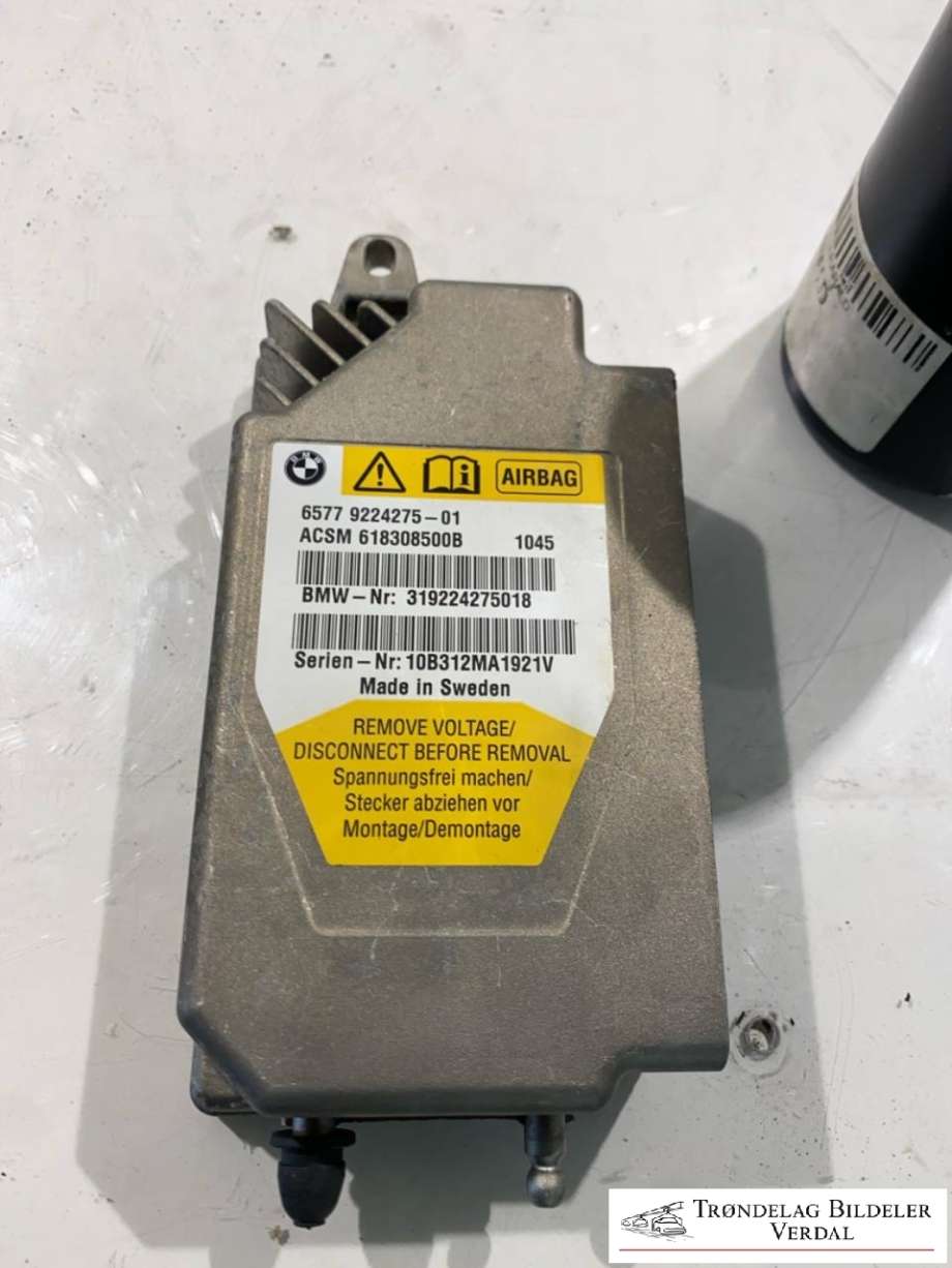 Airbag elektronikk til BMW 7-Serie, 2009-2015 (F01/F02/F03/F04) (F01/F02/F03/F04) (319224275018)