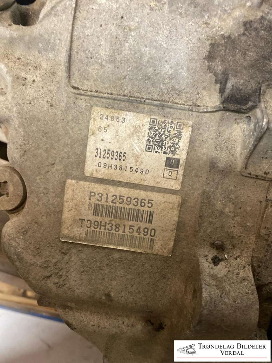 Girkasse automat til Volvo XC70 2008-2013 (Type II, Fase 1)  (36050884|31259365|)