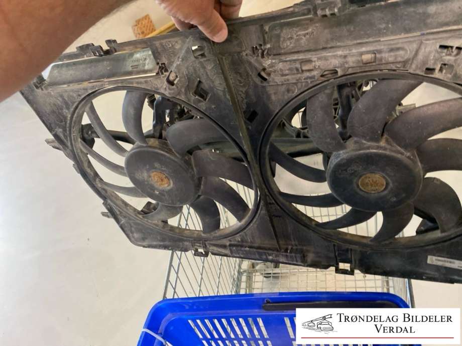 Kjølevifte elektrisk til Audi A4 2007-2014 (Type IV) (B8) (B8) (989460D|993328L|)
