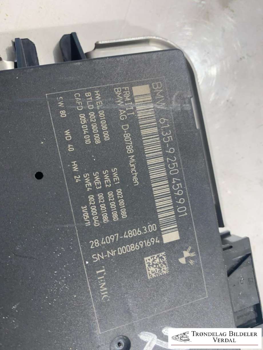 Styreenhet diverse til BMW X3 2010-2017 (F25) (F25) (61359250459901|)