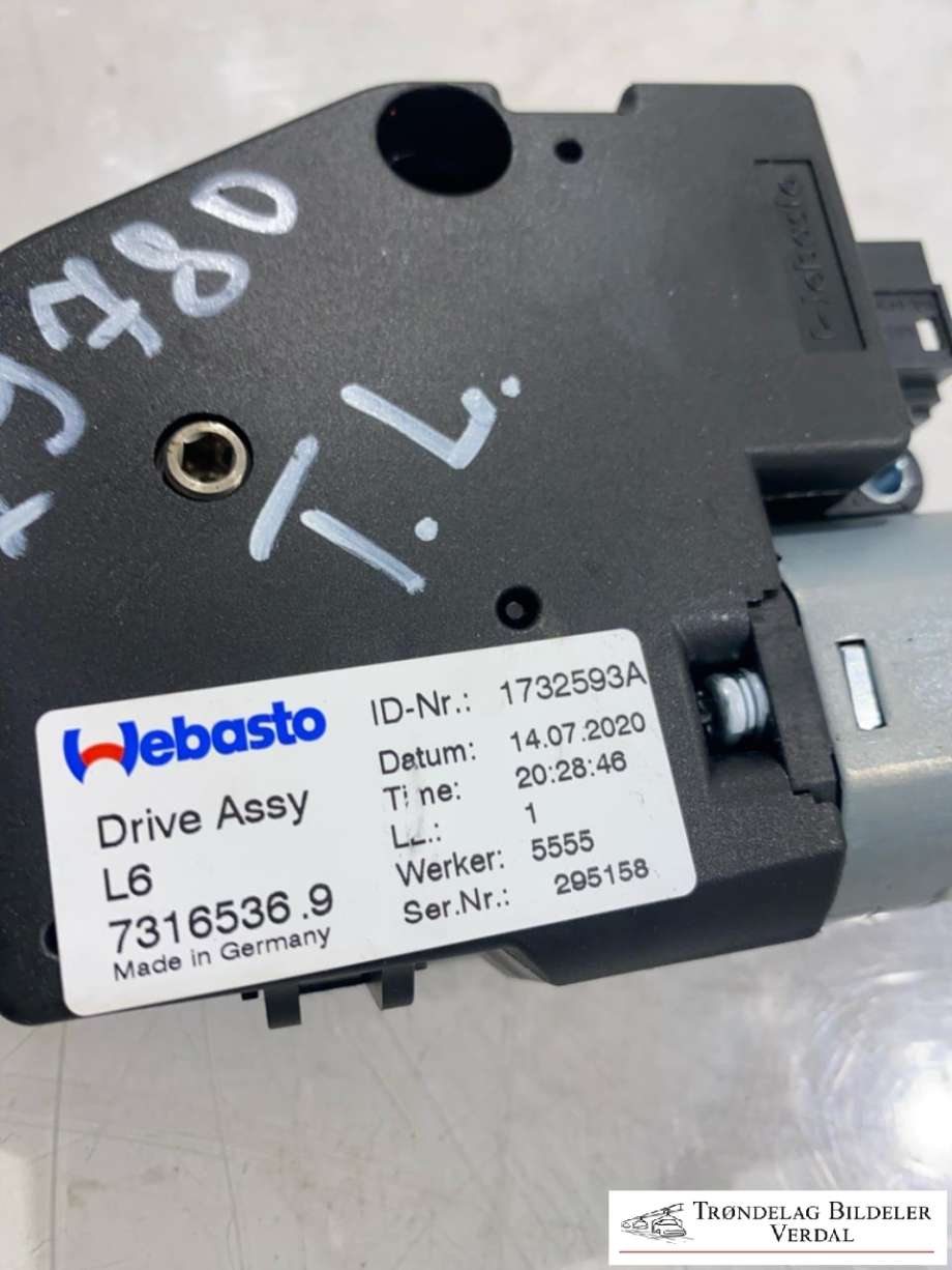Takluke motor til BMW 5-Serie 2017-->> (G30/G31) (G30/G31) (7316536.9|)