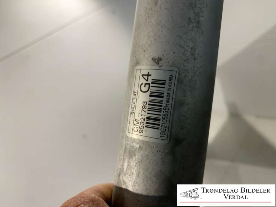 Aircondition radiator til Opel Mokka X 2016-2019 (Type I, Fase 2)  (95321793|)