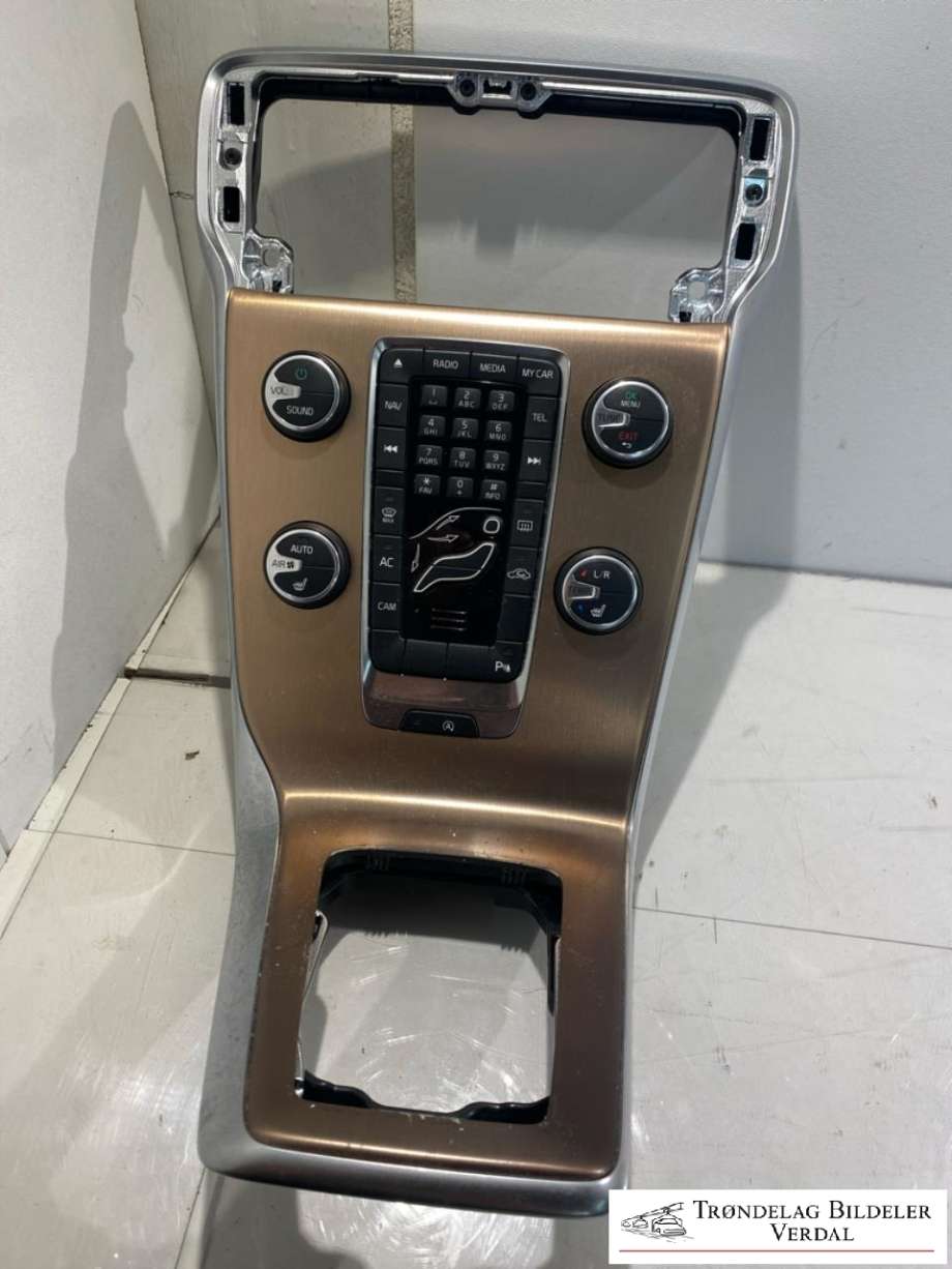 Bilstereo navigasjon betjeningspanel til Volvo V40, 2012-2019 (2643619Y5CS)