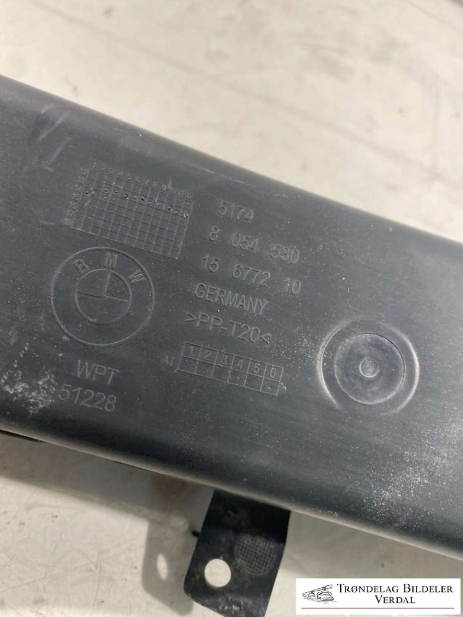 Luftslange innsug til BMW 4-Serie 2013-2020 (F32/F33/F36) (F32/F33/F36) (51748054530|)