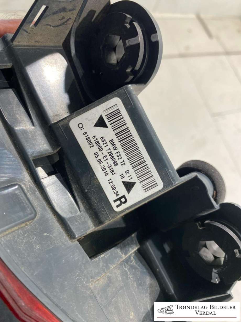 Baklykt høyre ytre til BMW 4-Serie 2013-2020 (F32/F33/F36) (F32/F33/F36) (|P/N)