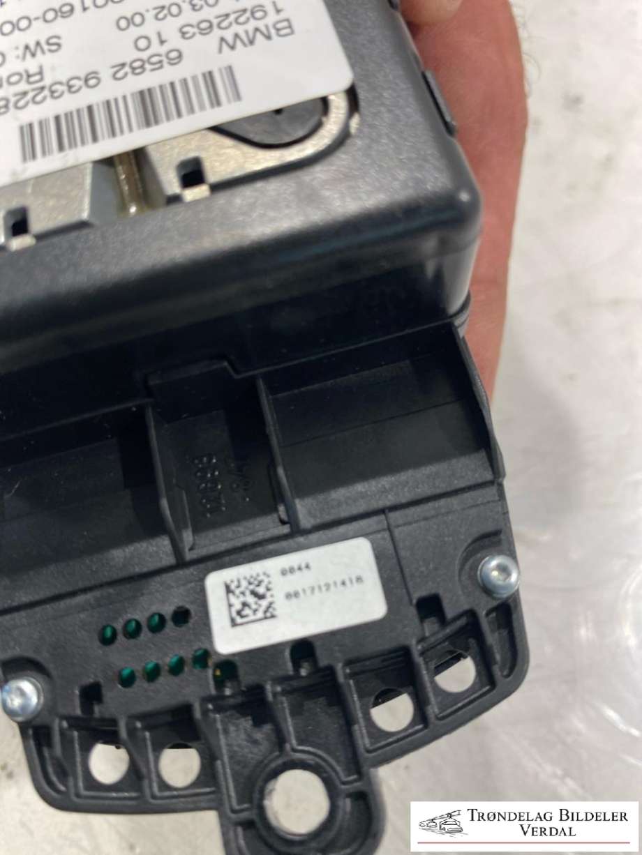 Bilstereo navigasjon betjeningspanel til BMW 4-Serie 2013-2020 (F32/F33/F36) (F32/F33/F36) (6582933228501|)