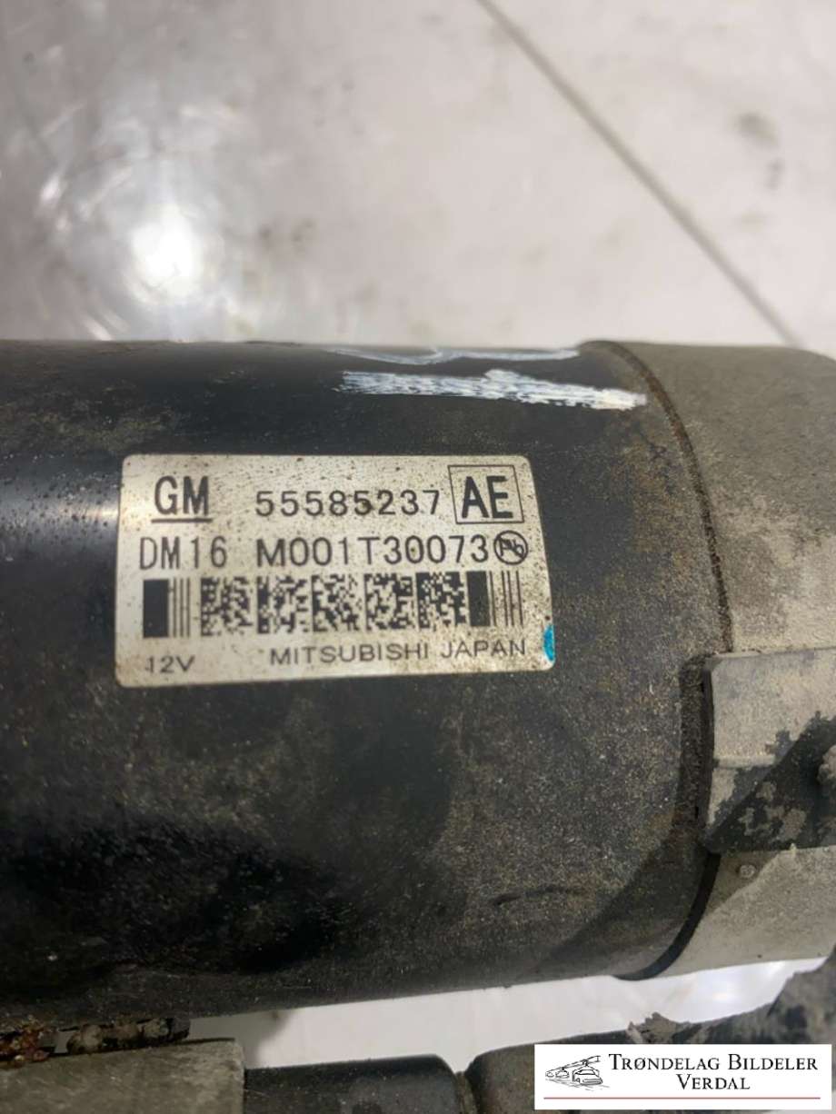 Starter diesel til Opel Insignia A 2014-2017 (55585237|)