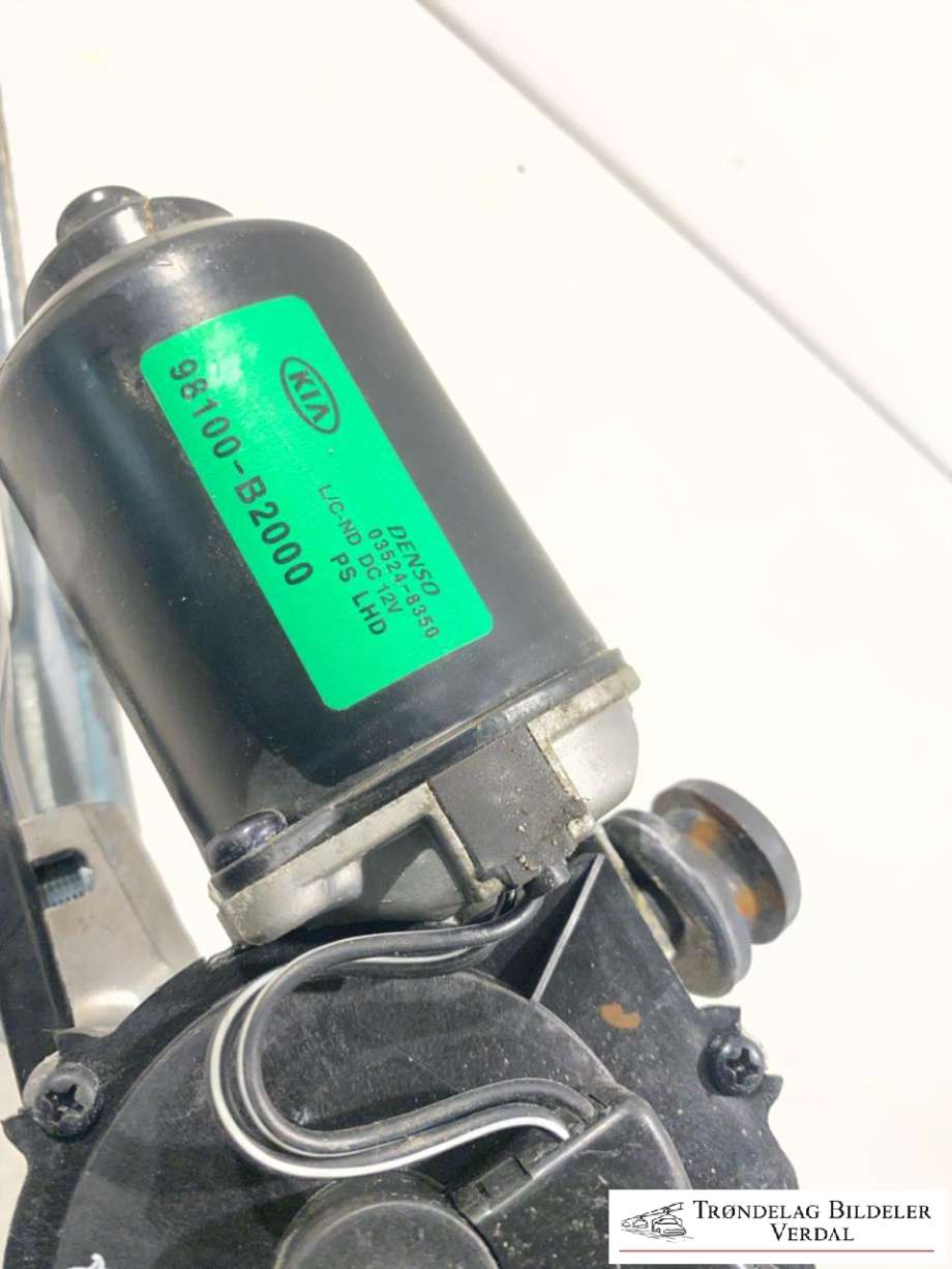 Viskermotor frontrute komplett m/overføring til Kia Soul 2014-2019 (Type II)  (98100B2000|)
