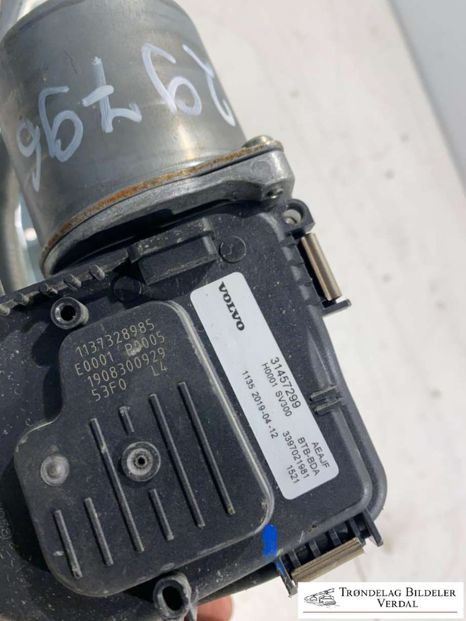 Viskermotor frontrute komplett m/overføring til Volvo XC40 2018-2024 (31457299|3397021981|)
