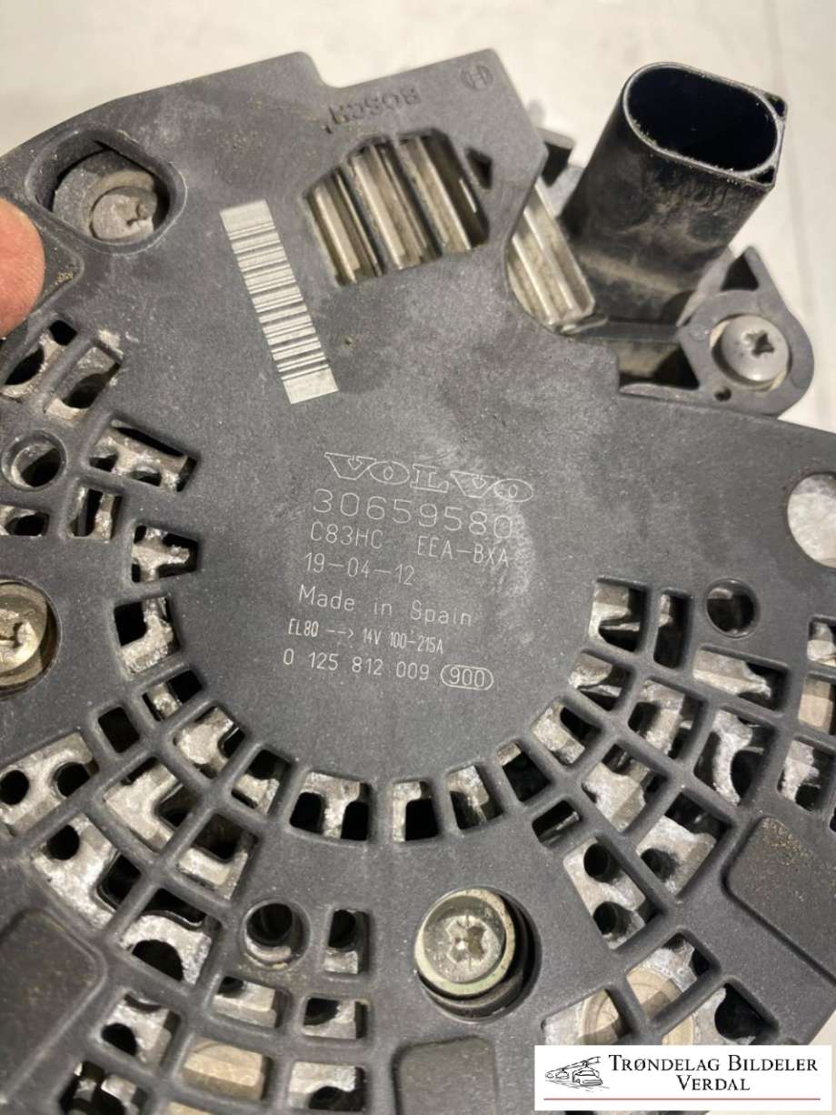 Dynamo diesel til Volvo XC40 2018-2024  (30659580|C83HCEEABXA|0125812009)