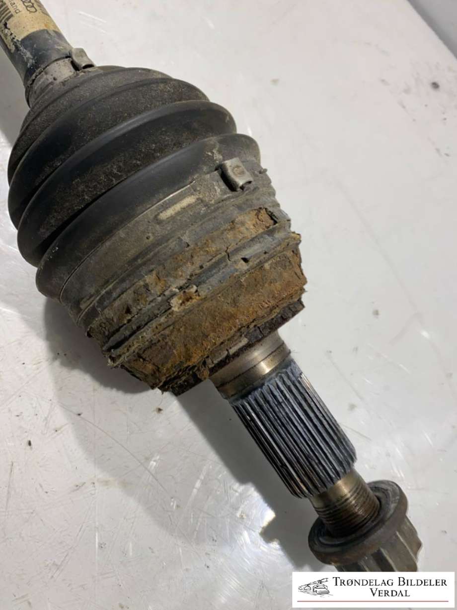 Drivaksel høyre foran, diesel/automat til Audi Q7 2010-2015 (Type I, Fase 2)  (7P0407271|)