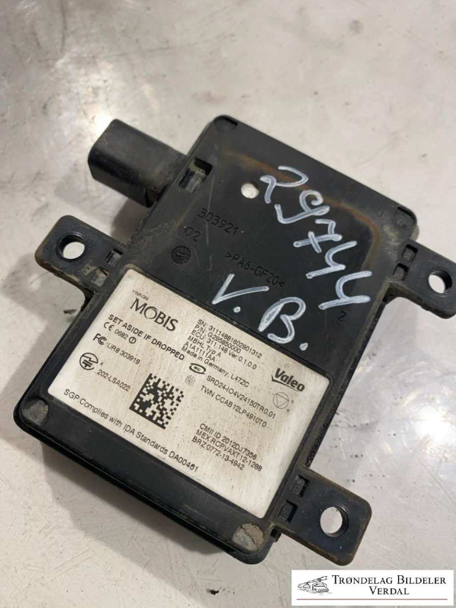 Sensor blindsone til Hyundai Ioniq Electric 2016-2019 (Fase 1)  (G295850000|)
