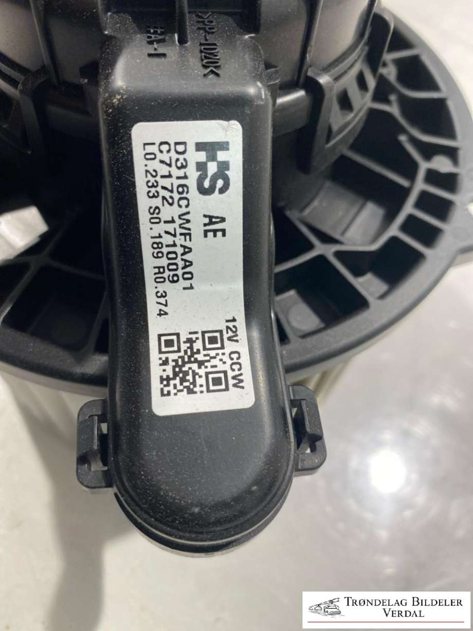 Varmeapparat motor til Hyundai Ioniq Electric 2016-2019 (Fase 1) (C7172171009|)