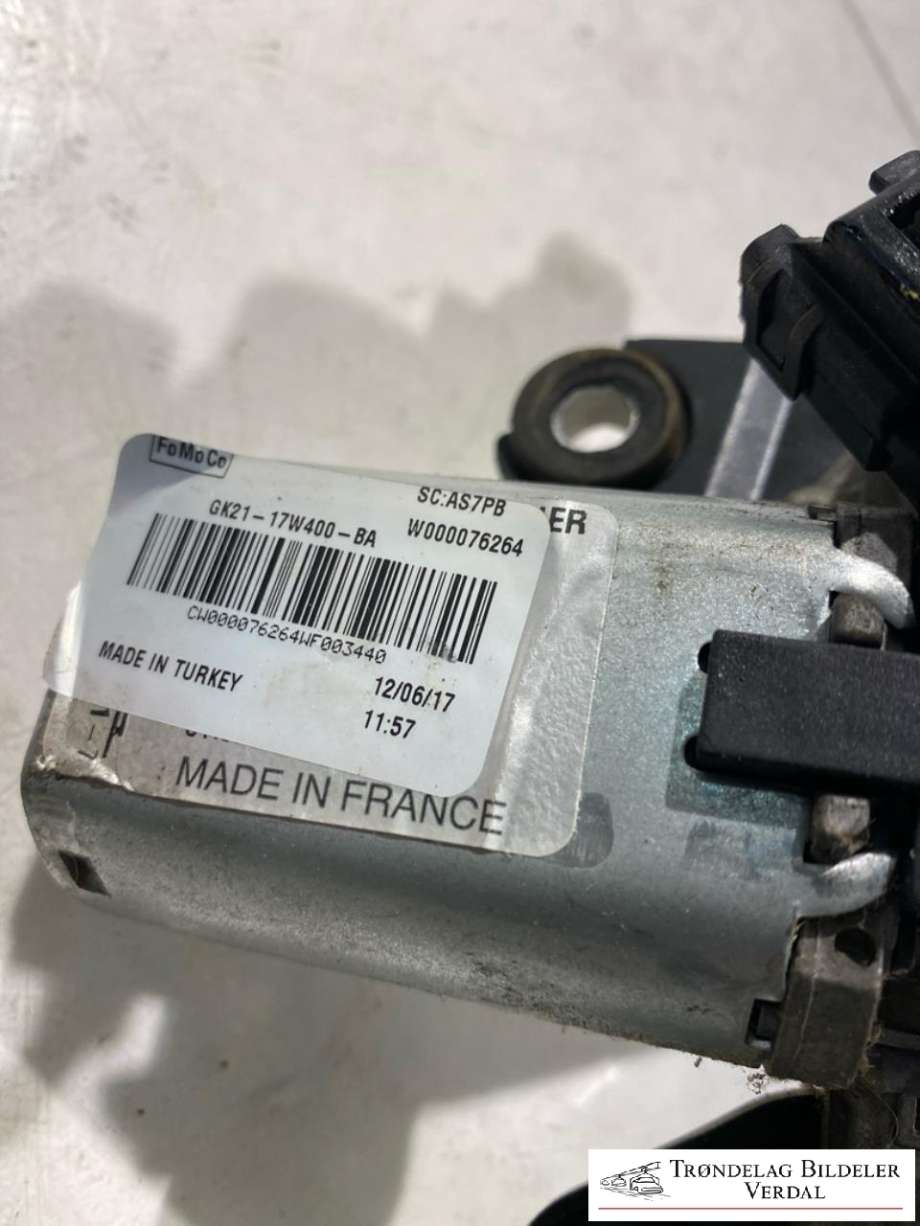 Viskermotor bakrute venstre til Ford Transit Custom 2013-2023 (Type I) (GK2117W400BA|)