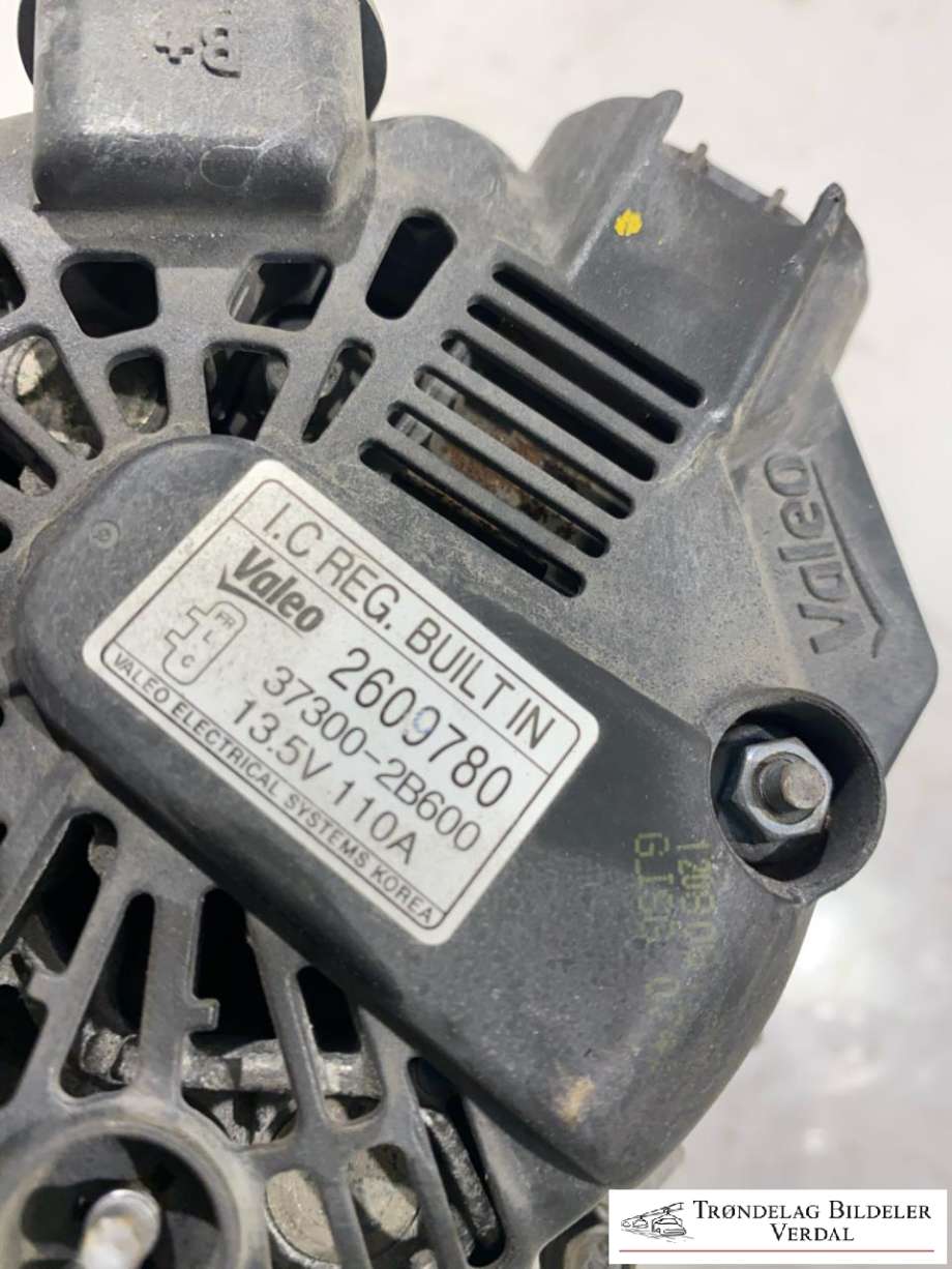 Dynamo til Kia Sportage 2010-2016 (Type III)  (26019780|373002B600|)